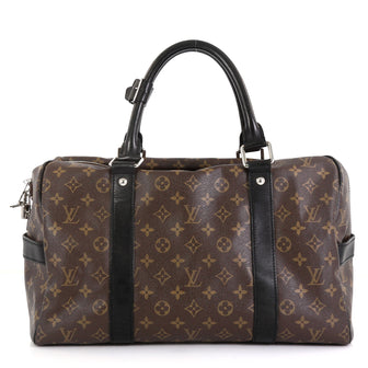 Louis Vuitton Carryall Handbag Macassar Monogram Canvas 