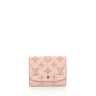 Louis Vuitton Compact Iris Wallet NM Mahina Leather 