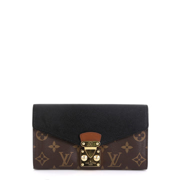 Louis Vuitton Pallas Wallet Monogram Canvas and Calf Leather 