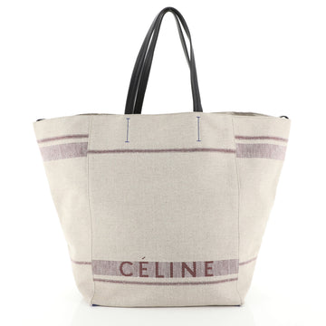 Celine Phantom Cabas Tote Canvas Medium