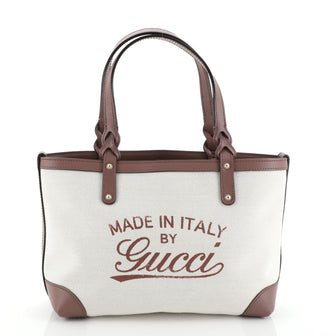 Gucci Craft Tote Canvas Small