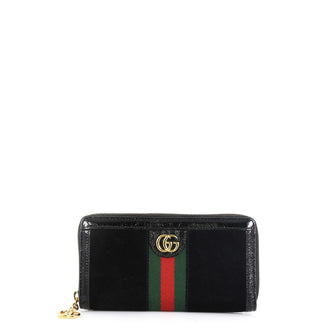 Ophidia Zip Around Wallet Suede