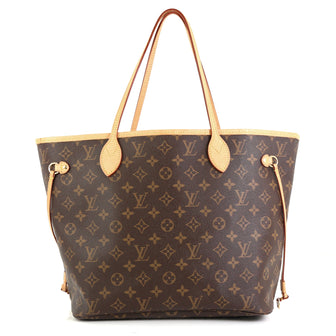 Louis Vuitton Neverfull NM Tote Monogram Canvas MM