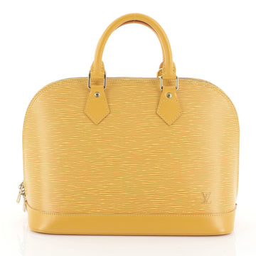 Louis Vuitton Vintage Alma Handbag Epi Leather PM