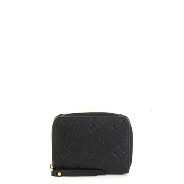 Louis Vuitton Zippy Coin Purse Monogram Empreinte Leather 