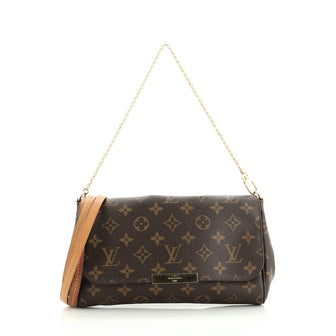 Louis Vuitton Favorite Handbag Monogram Canvas MM