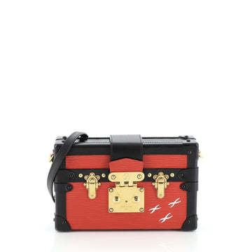 Louis Vuitton Petite Malle Handbag Epi Leather 
