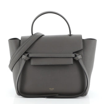 Celine Belt Bag Textured Leather Mini