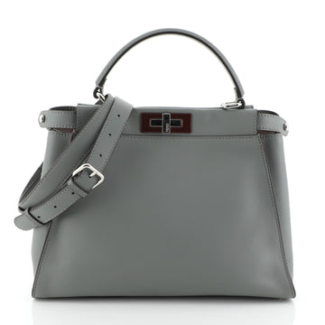 Fendi Peekaboo Bag Rigid Leather Regular