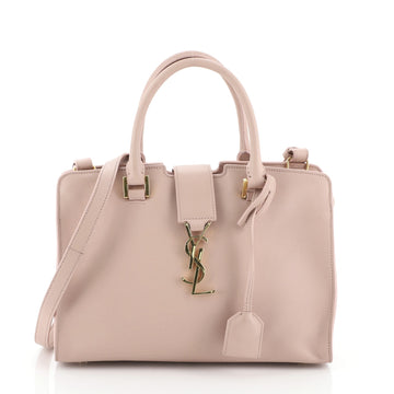 Saint Laurent Monogram Cabas Leather Baby