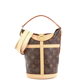 Louis Vuitton Duffle Handbag Monogram Canvas 
