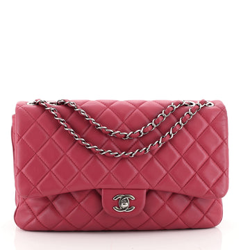 Chanel 3 Flap Bag Quilted Lambskin Jumbo
