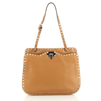 Valentino Rockstud Shoulder Bag Leather 