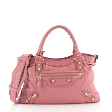 Balenciaga Town Classic Studs Bag Leather 