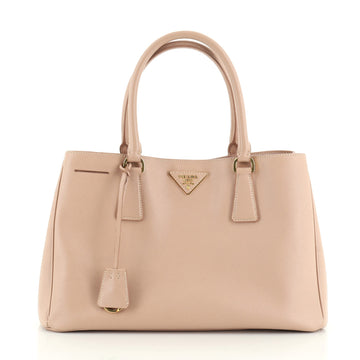 Prada Lux Open Tote Saffiano Leather Small