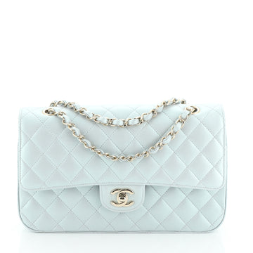 Chanel Classic Double Flap Bag Quilted Iridescent Calfskin Medium
