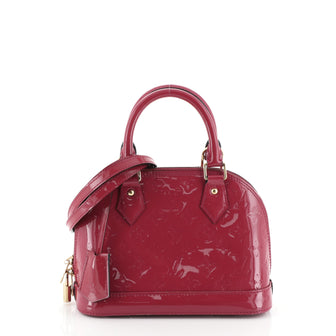 Louis Vuitton Alma Handbag Monogram Vernis BB