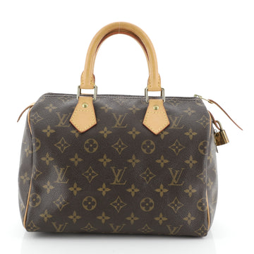 Louis Vuitton Speedy Handbag Monogram Canvas 25