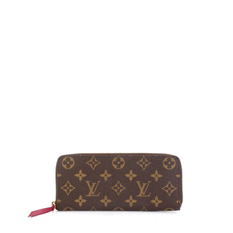 Louis Vuitton Clemence Wallet Monogram Canvas 