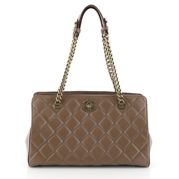 Chanel Perfect Edge Tote Quilted Leather Small