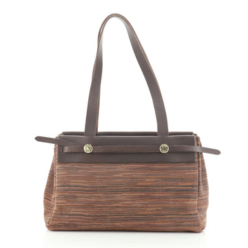 Hermes Herbag Cabas Vibrato and Leather PM