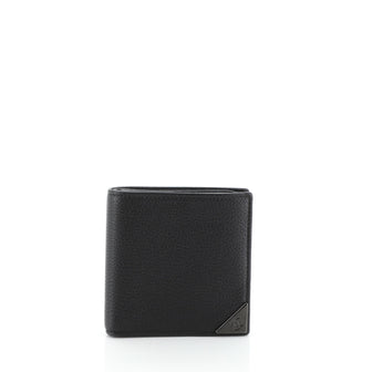 Chanel CC Corner Bifold Wallet Leather 
