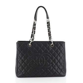 Chanel Grand Shopping Tote Quilted Caviar 