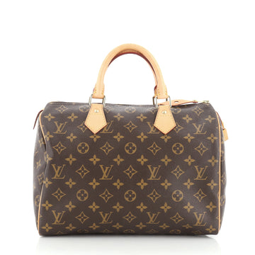 Louis Vuitton Speedy Handbag Monogram Canvas 30