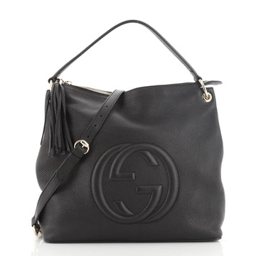 Gucci Soho Convertible Hobo Leather Large