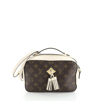 Louis Vuitton Saintonge Handbag Monogram Canvas with Leather 