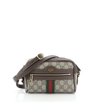 Gucci Ophidia Belt Bag GG Coated Canvas Small