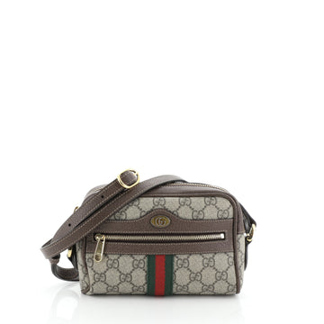 Gucci Ophidia Belt Bag GG Coated Canvas Small