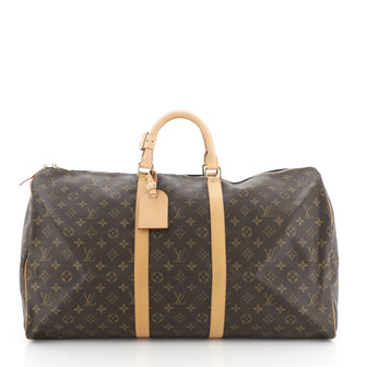 Louis Vuitton Keepall Bag Monogram Canvas 55