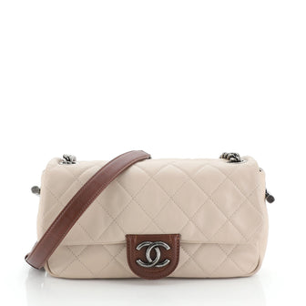 Chanel Country Chic Flap Bag Quilted Lambskin Medium
