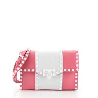 Valentino Free Rockstud Pouch Crossbody Bag Leather Mini