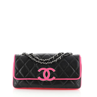Chanel Divine Flap Bag Quilted Lambskin Medium