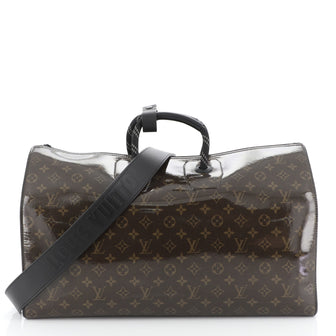 Louis Vuitton Keepall Bandouliere Bag Limited Edition Monogram Glaze Canvas 50