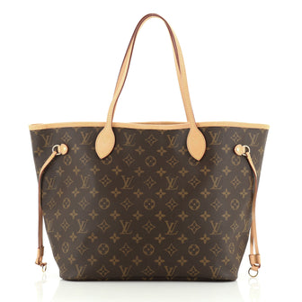 Louis Vuitton Neverfull Tote Monogram Canvas MM