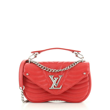 Louis Vuitton New Wave Chain Bag Quilted Leather MM