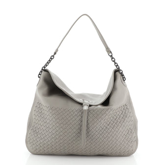 Bottega Veneta Flap-Top Hobo Intrecciato Nappa 