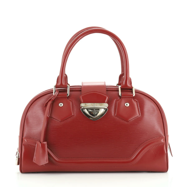 Louis Vuitton - Bowling Montaigne PM Epi Leather Red