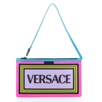 Versace Logo Clutch PVC 