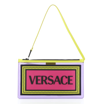 Versace Logo Clutch PVC 