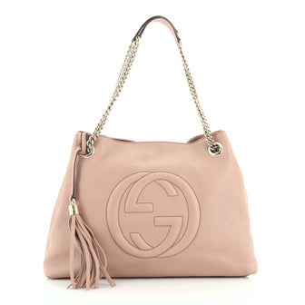 Gucci Soho Chain Strap Shoulder Bag Leather Medium