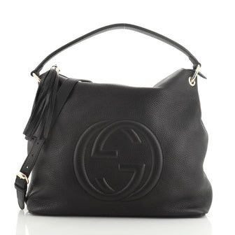 Gucci Soho Convertible Hobo Leather Large