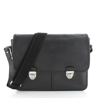 Louis Vuitton Alexei Messenger Bag Taiga Leather 