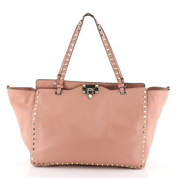 Valentino Rockstud Tote Soft Leather Medium