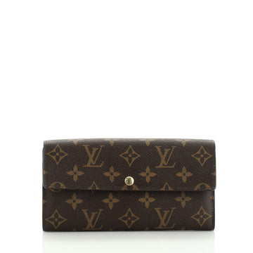 Louis Vuitton Sarah Wallet Monogram Canvas 