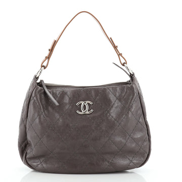 On The Road Hobo Quilted Leather