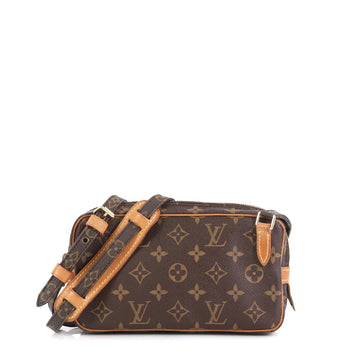 Louis Vuitton Pochette Marly Bandouliere Bag Monogram Canvas 